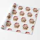 Search for goldendoodles wrapping paper Goldendoodle christmas