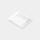 Search for tracker post it notes Monthly