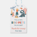 Search for dinosaur gift tags Blue