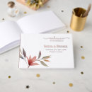 Search for winter wedding guest books Minimalist
