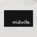 Search for midwife business cards Childcare