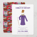 Search for chocolate factory invitations Kids birthay
