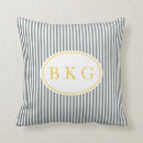 Search for yellow nautical cushions Stripes