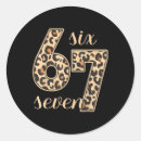 Search for number six 6 stickers Haunted by 6 7