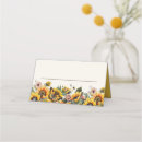 Search for sunflower place cards Floral