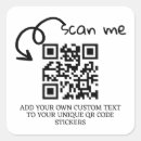 Search for scannable stickers Promotional
