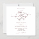 Search for rose gold and white invitations Chic
