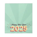 Search for new year notepads Blue