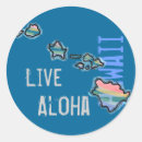 Search for hawaiian souvenirs stickers Aloha