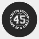 Search for 45 years stickers Vintage