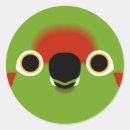Search for red macaw stickers Parrot