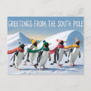 Search for penguin design postcards Winter