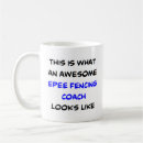 Search for fencing mugs Epee