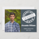 Search for male graduation invitations High school