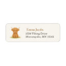 Search for baby cow return address labels Gender neutral