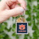 Search for college key rings Aubie the tiger