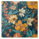 Search for blue and orange tiles Flowers