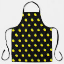 Search for hand print aprons Black and white