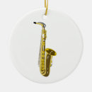 Search for saxophone christmas tree decorations Jazz