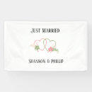 Search for bride and groom name banners Newly weds