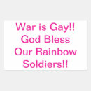 Search for make art not war stickers Rainbow