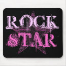 Search for rock star mousepads Rock and roll