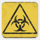 Search for danger stickers black and yellow