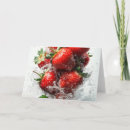 Search for strawberry note cards Strawberries