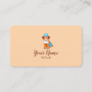 Search for delivery service business cards Dog