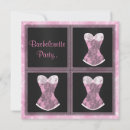 Search for corset party invitations Pink