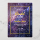 Search for galaxy bridal shower invitations Written in the stars