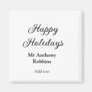 Search for happy holiday magnets Merry christmas