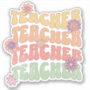 Search for teacher design stickers First day of school