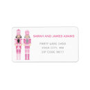 Search for cute sweet return address labels Pink christmas