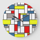 Search for mondrian clocks Geometric