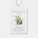 Search for cactus gift tags Bridal shower thank you