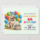 Search for labrador birthday invitations Dog birthday party
