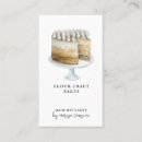 Search for cake business cards Watercolor