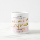 Search for will you be my bridesmaid mugs Watercolor