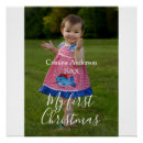 Search for babys first year posters My first christmas
