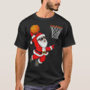 Search for santa dunking tshirts Ball