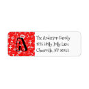 Search for reindeer return address labels Snowflake