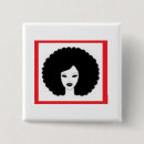 Search for lady in red badges For her