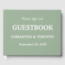 Search for simple wedding guest books Calligraphy