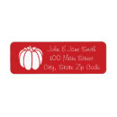 Search for pumpkin patch return address labels Autumn
