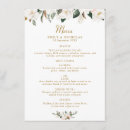 Search for white and gold menus Green