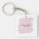 Search for brushed key rings Blush pink
