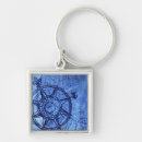 Search for antique roses key rings Blue