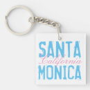 Search for santa monica key rings California