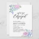 Search for flower engagement party invitations Engaged